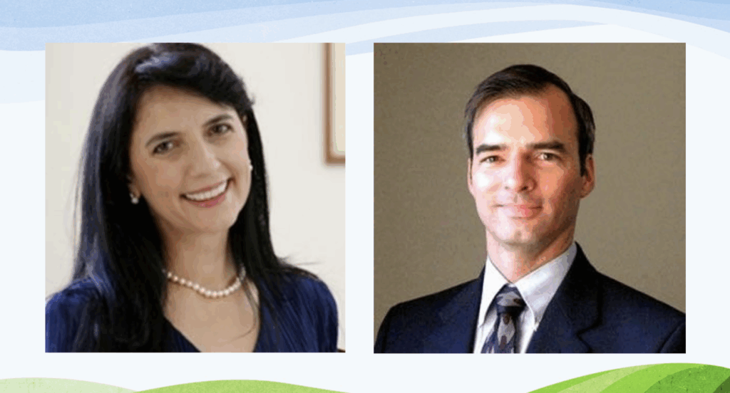 Dr. Jasminka Criley and Stuart Criley. 